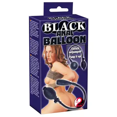 Anal Balloon - Pompowana wtyczka waginalna i analna