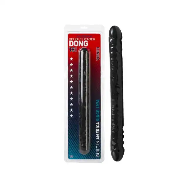 Doc Johnson - Boa Black - Dwugłowy Dong 43cm.