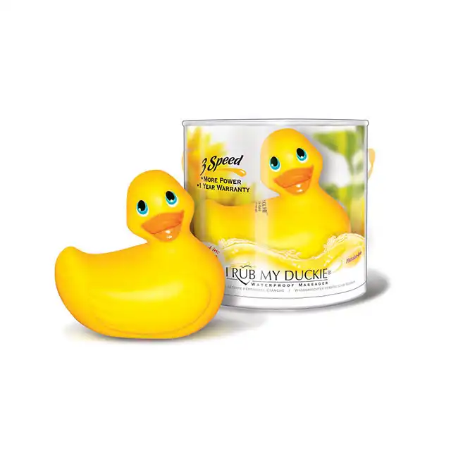 Big Teaze Toys - Duża wibrująca Kaczuszka - Vibro Love Ducky.