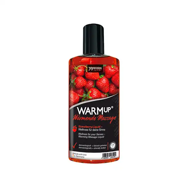 WarmUp - olejek rozgrzewający do masażu. Zapach truskawki. Made in Germany!