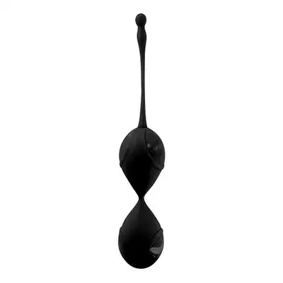Vibe Therapy - Kulki Fascinate Black, 100% Silikon Medyczny.