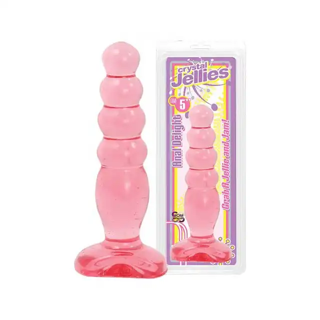 Doc Johnsosn - Crystal Jellies. Korek analny, stopniowany.