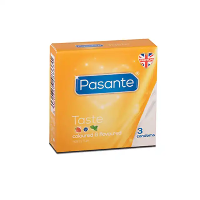 Pasante - Taste - Prezerwatywy w pysznych smakach 3 szt.