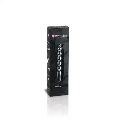 Mystim - BALLZAC Wyjątkowo długie dildo stymulujące prądem