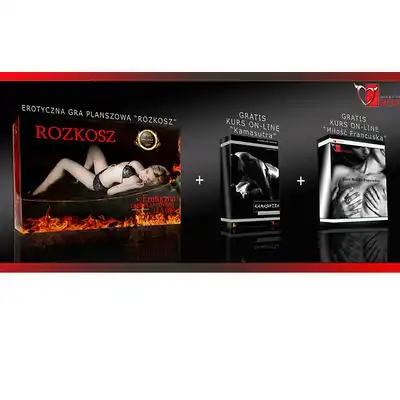 Rozkosz - erotyczna gra planszowa dla par. - Bestseller!