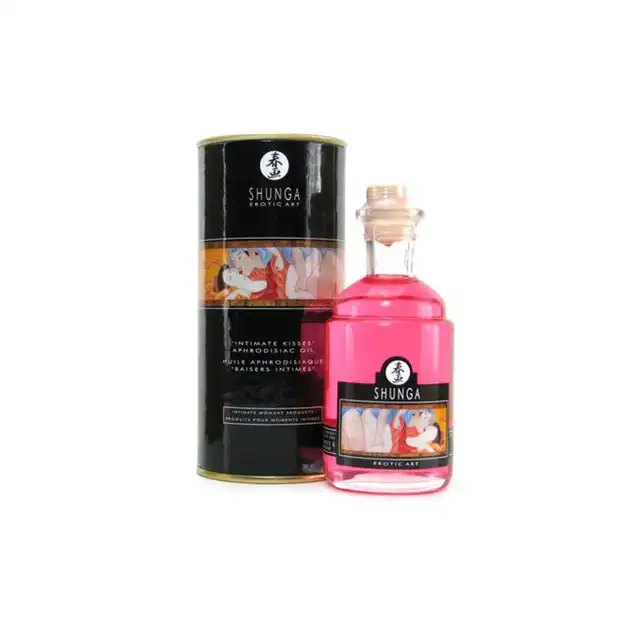 Shunga - Aphrodisiac Oil Raspberry. Olejek do masażu 100 ml.