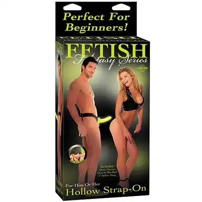 Fetish Fantasy - Hollow Strap - On - Świecący W Ciemności Strap - On Dla Początkujących.