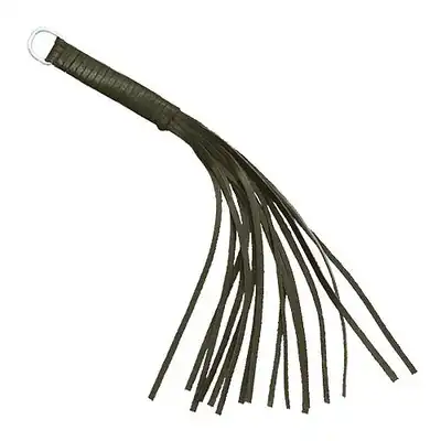 Leder - Pleciony bat ze skóry naturalnej - 46cm. Bestseller!