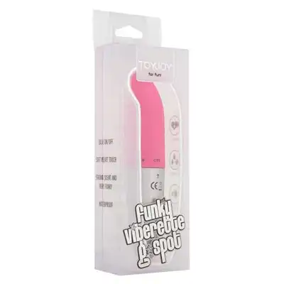 Toy Joy - Funky Vibrette G-Spot Pink Stymulator Punktu G.