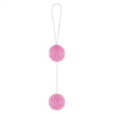 Toy Joy  - Girly Giggle Balls. Kulki z super miękkimi wypustkami. Bestseller!