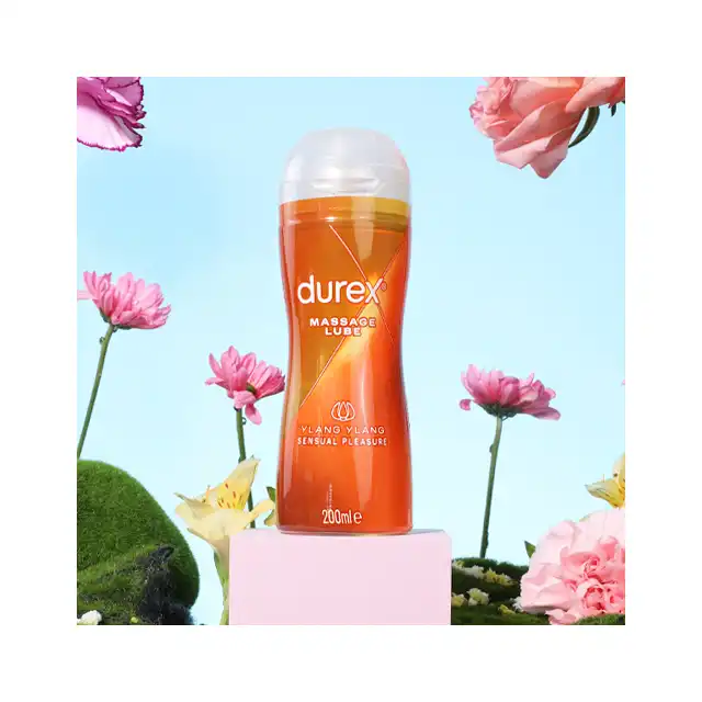 Durex PLAY 2 IN 1 - Żel nawilżający i do masażu z uwodzicielskim kwiatem Ylang-Ylang. Bestseller!