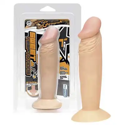 Sweet Temptations Natural -  Realistyczne Dildo Analne Z Przyssawką.