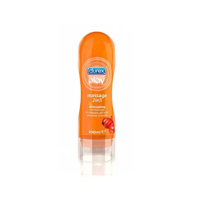 Durex PLAY 2 IN 1 - Żel nawilżający i do masażu z ekstraktem z Guarany. Bestseller!