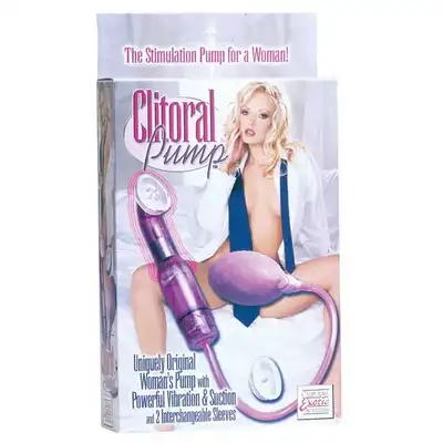 Clitoral Pump - Unikalna pompka do łechtaczki - posiada wibracje.