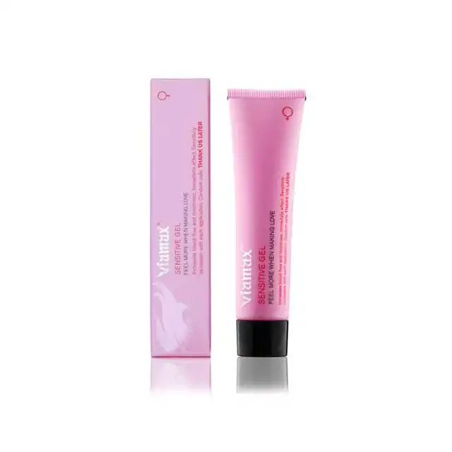 Viamax – Sensitive Gel (15ml). Żel zwiększający wrażliwość i ułatwiający osiąganie orgazmu.