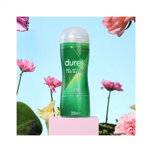 Durex Play  2 w 1! - Żel do masażu i żel nawilżający z kojącym aloesem