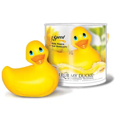 Big Teaze Toys - Duża wibrująca Kaczuszka - Vibro Love Ducky.