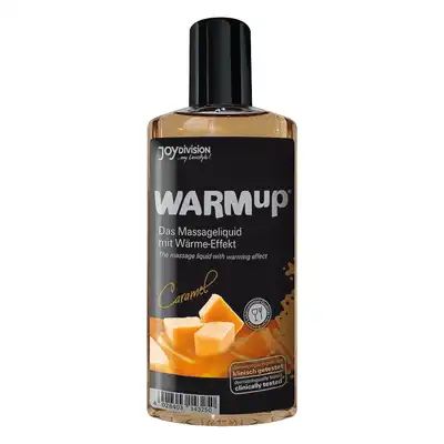 WarmUp - olejek rozgrzewający do masażu. Rewelacyjny aromat karmelowy. Made in Germany.