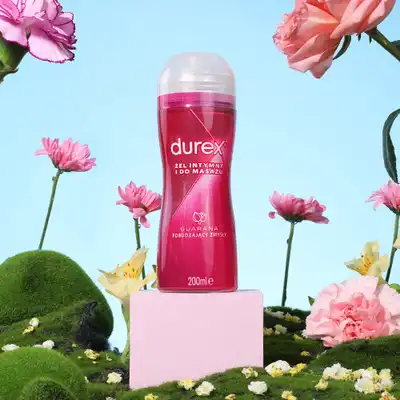 Durex PLAY 2 IN 1 - Żel nawilżający i do masażu z ekstraktem z Guarany. Bestseller!