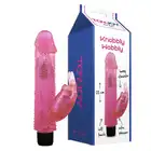 Toy Joy  - Wobbly. Wibrator króliczek z wypustkami i stymulatorem łechtaczki. Super Cena!