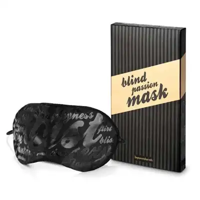 Bijoux Indiscrets - Blind Passion Mask Satynowa maska na oczy