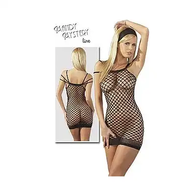 Netdress With 3 Straps - Seksowna ażurowa sukienka.