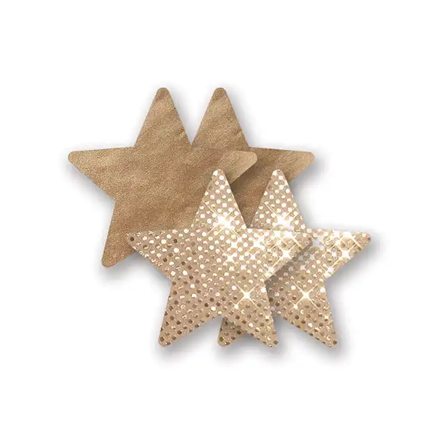 2 NIPPIES SOLID SUPERSTAR Piękne i zmysłowe nakładki na piersi