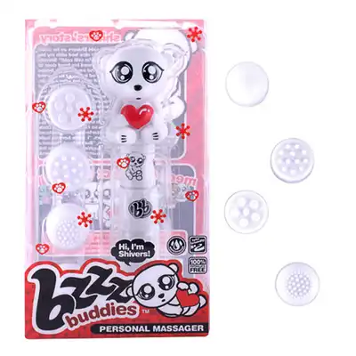 bzzzBuddies - Shivers - Niesamowicie sympatyczne i słodkie masażery. Idealny na pierszy raz! Mega sale!
