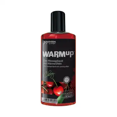 WarmUp - olejek rozgrzewający do masażu. Niesamowity zapach wiśni. Made in Germany.
