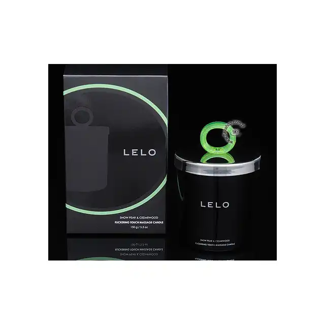 Lelo - Massage Candle. Świeca do masażu Snow Pear &amp; Cedarwood.