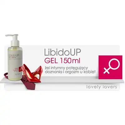 Lovely Lovers - LibidoUP Gel 150ml - Żel intymny wspomagający doznania i orgazm u kobiet.
