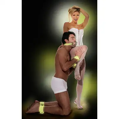 Fetish Fantasy Series - Glow In The Dark Bondage Kit. Zestaw Świecacy W Ciemności.