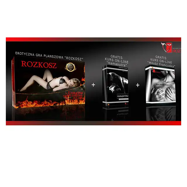 Rozkosz - erotyczna gra planszowa dla par. - Bestseller!