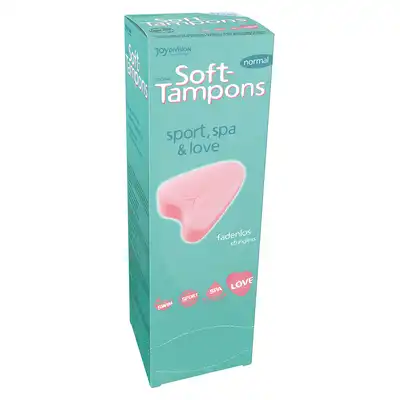 Soft Tampons Normal - Gąbeczki, dzięki którym nie musisz rezygnować z seksu i sportu podczas okresu. 1 szt