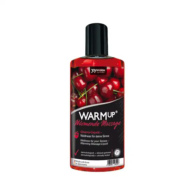 WarmUp - olejek rozgrzewający do masażu. Niesamowity zapach wiśni. Made in Germany.