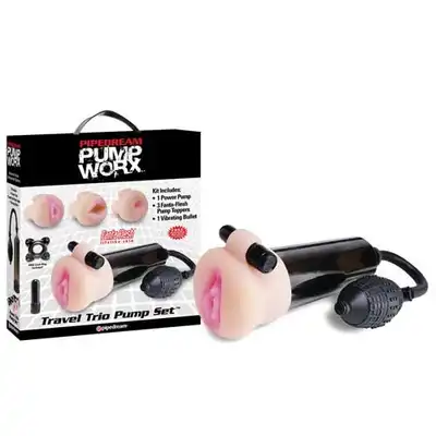 Pipedream - Travel Trio Pump Set. Super Zestaw!