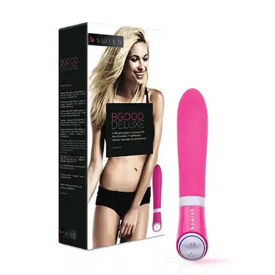 B Swish - bgood Deluxe Hot Pink. Wibrator - silikon medyczny.