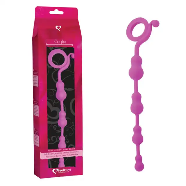 Feelz Toys - Cogilia Anal Beads. Atrakcyjne, nowoczesne i ergonomiczne koraliki analne. 100% Silikon