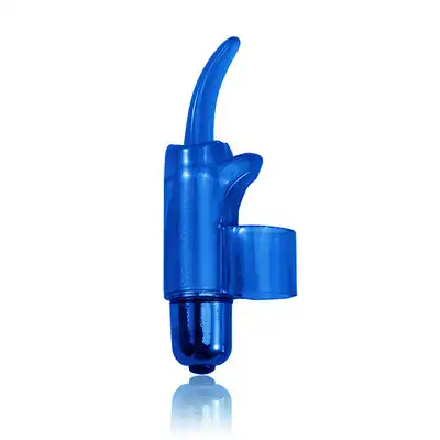 PowerBullet - TINGLING Tongue. Mini wibrator na palec. Unisex