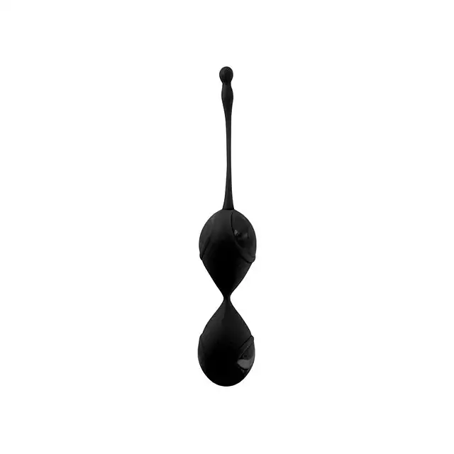 Vibe Therapy - Kulki Fascinate Black, 100% Silikon Medyczny.