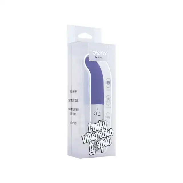 Toy Joy - Funky Vibrette G-Spot Purple Stymulator Punktu G.
