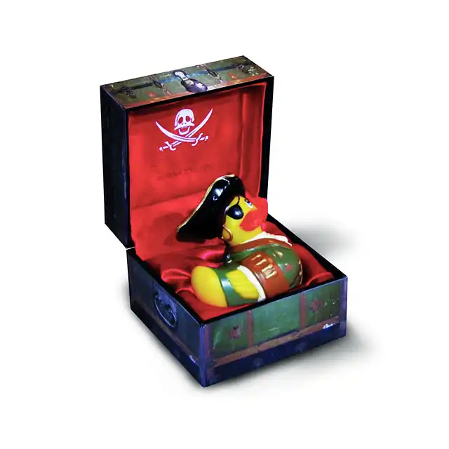 Big Teaze Toys - I Rub My Duckie Travel Pirate. Wibrująca kaczuszka.
