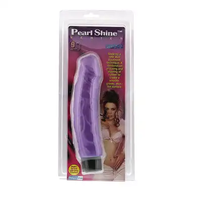 NMC- Pearl Shine. Wibrator o wyjątkowej strukturze i perłowym blasku. 5 cm średnicy