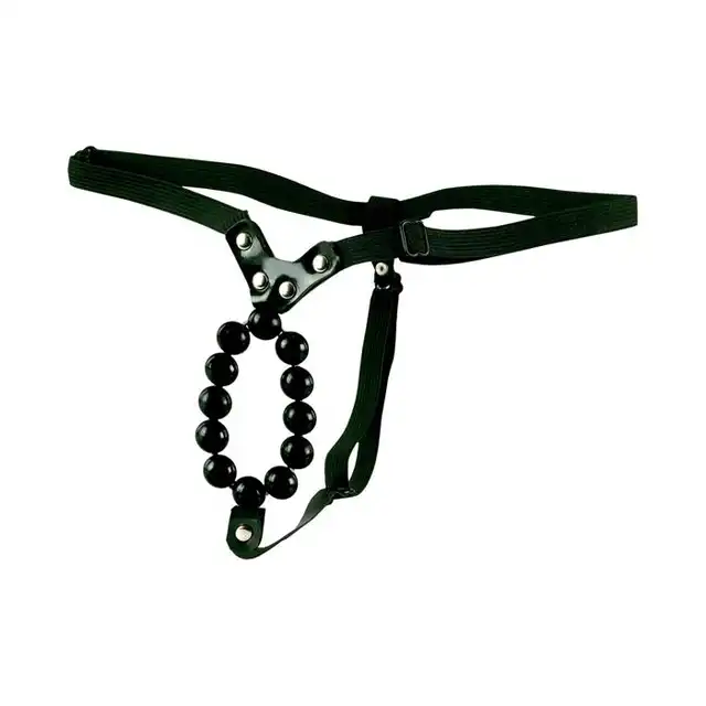 Baile - Lover`s Thong. Stringi z koralikami 