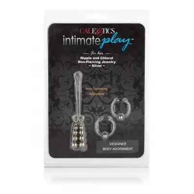 Calexotics - Intimate Play. Zestaw klipsów do sutków i łechtaczki