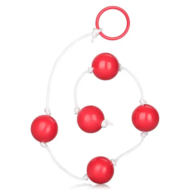 Calexotics - Large Anal Beads. Różowe koraliki analne 2,5 cm średnicy 