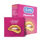 Durex - Pleasuremax. Prezerwatywy prążkowane z wypustkami. Maksymalna przyjemność.  3 sztuki. 