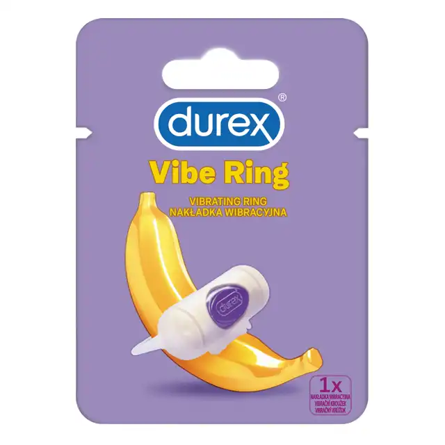 Durex Play - Ring. Wibrujący pierścień erekcyjny z elastycznego materiału, idealne dopasowanie i stymulacja