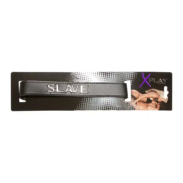 X PLAY - SLAVE COLLAR. Skórzana obroża.