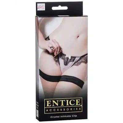 Entice - Ozdobny klips na wargi sromowe